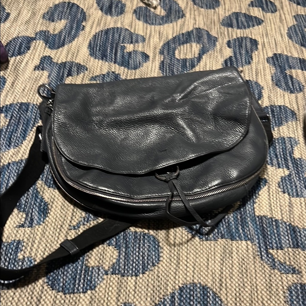 Black Leather Women's Bag